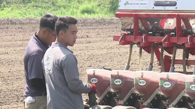 故郷で農業を続ける　思いは同じ