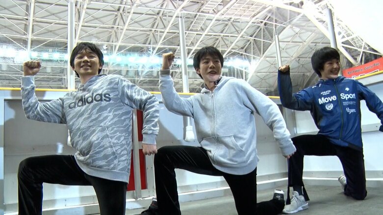 同期の卍ボーイズ3人