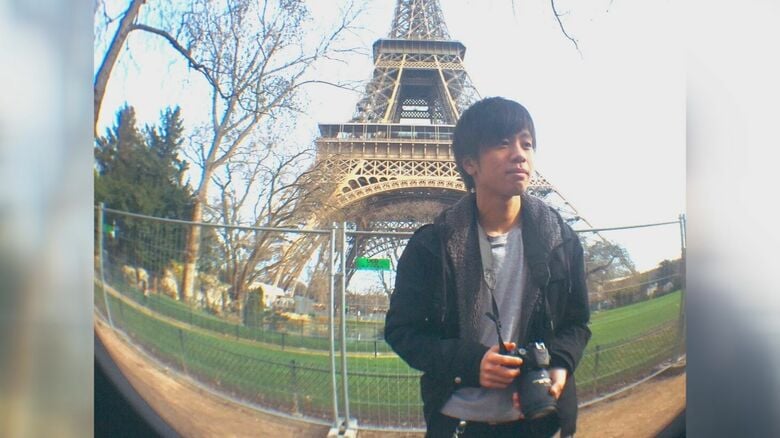 フランスに留学していた西川記者