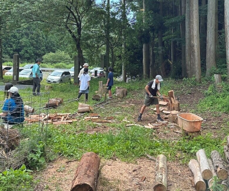 モリウミアスの巻き割り場