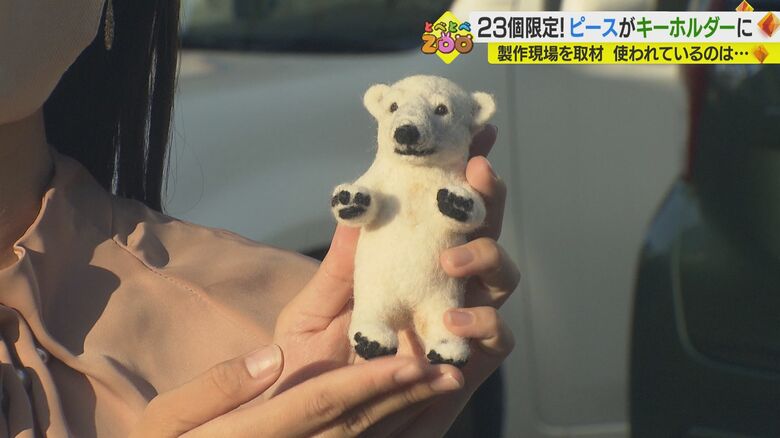 23歳を記念して販売された限定キーホルダー