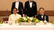 天皇皇后両陛下がフィリピン大統領夫妻招き宮中晩餐会　悠仁さまもタキシード姿で初出席し英語で歓談