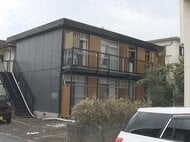 1人暮らしの61歳男性が死亡か…アパートの一室が燃える火事 火元となった2階の部屋の焼け跡から男性の遺体