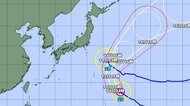 【台風情報】ダブル台風が発生中　台風28号と台風29号の進路予想　台風29号は11日午後3時には「非常に強い勢力」で小笠原近海に達する予想　台風28号は11日午後3時には温帯低気圧に変わる予想
