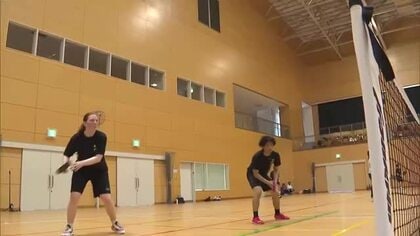 アメリカ発祥のスポーツ ピックルボール「ラリー続き楽しい」 国富町で大会