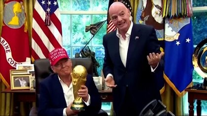 FIFA会長、トランプ大統領から電話あったと認める　バログン選手の出場許可は「独立機関の判断」