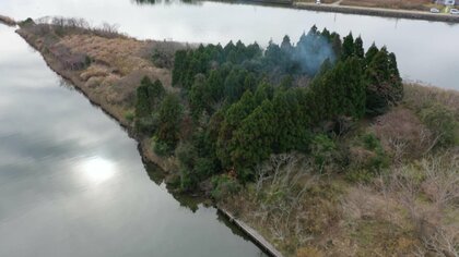 市街地の無人島でワイルドキャンプ　移動手段は存続の危機にある「渡し船」 伝統を繋ぐ街おこしの挑戦【島根発】