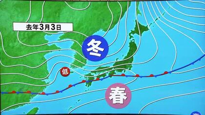 春なのに梅雨！？　春と冬の空気がぶつかり「菜種梅雨」に　雪解け進み雪崩や土砂災害に注意