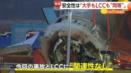 安全性は「大手もLCCも遜色ない」韓国・チェジュ航空179人死亡事故の“原因”バードストライク…日本での発生件数・対策は【ソレってどうなの？】