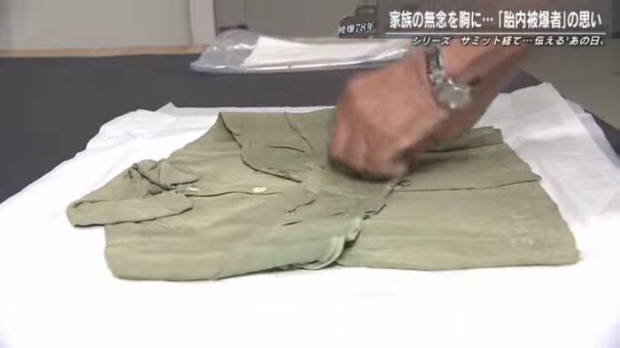 姉、幸子さんのブラウス