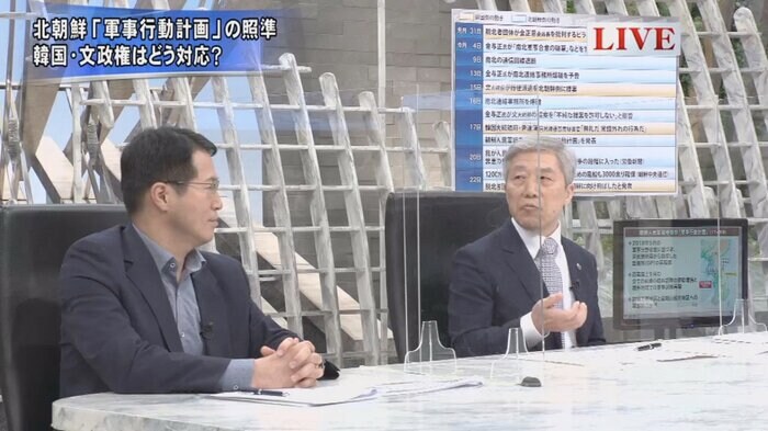 李泳采 教授(左)、洪熒 統一日報論説主幹(右)