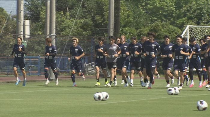 新体制で初めての練習