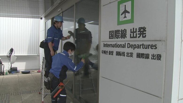 国際線復活　コロナ禍前13億かけターミナル拡張も…唯一の定期便ストップから4年　免税店は準備急ピッチ【大分発】｜FNNプライムオンライン