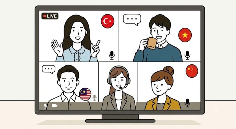 【ヒアリング調査結果】名刺交換はまるでシンクロダンス？！若手外国人社員4人が語った『日本の職場のリアル』