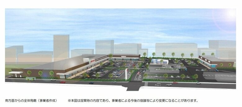 旧岡山運輸支局跡の国有地　スーパー「マルナカ」など展開する「フジ」が落札　店舗など整備へ【岡山】｜FNNプライムオンライン