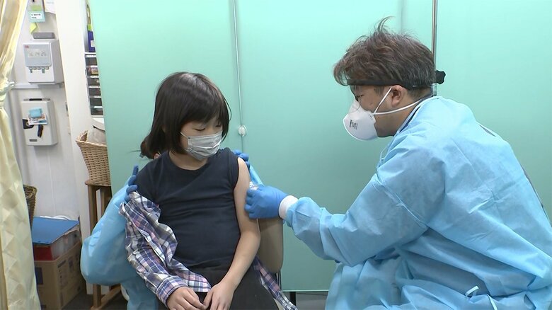2月26日 東京・足立区の接種会場にて