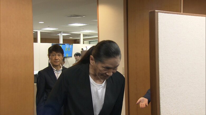 ＳＡＭさんとともに厚労省へ（7月）