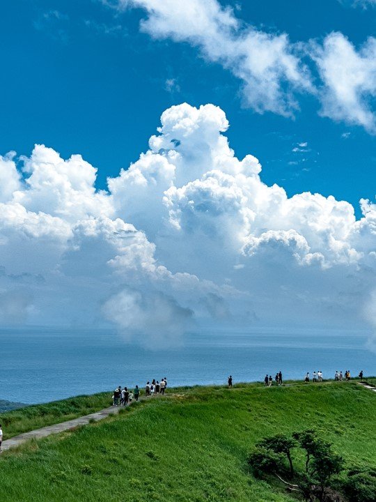 伊豆高原の夏の入道雲