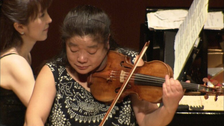 バイオリニスト・天満敦子さん