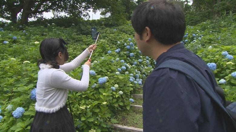 越後丘陵公園で動画を撮影