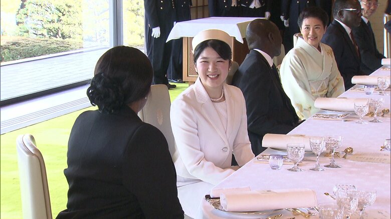 令和6(2024)年2月　宮中の昼食会に初出席