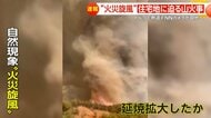 “火災旋風”住宅地に迫る山火事　炎に巻き込まれ10人死亡…トルコで熱波　気温40℃と強風で警戒続く