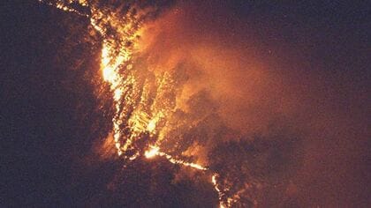 岩手・大槌町山林火災　「災害がなぜ続けて起こるのか」住民からは不安の声　延焼中で避難指示エリア拡大　