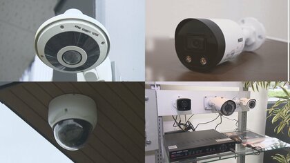 犯行の瞬間捉える事件多く…『防犯カメラ』の需要が増加 人が近づくと自動で警告音鳴らす“AIカメラ”も