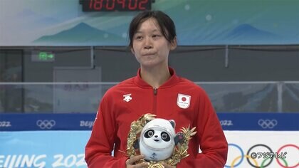 髙木美帆選手 2大会連続銀メダル　「0秒44差」わずかに届かず