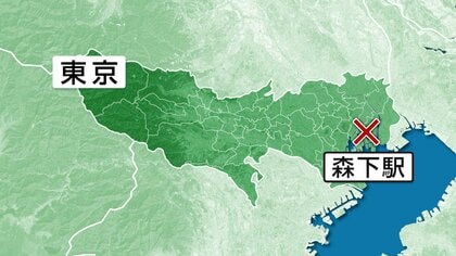 【速報】都営新宿線の電車内で「モバイルバッテリーから火」　森下駅に停車中　数人が煙り吸い具合悪いか　一時運転見合わせ
