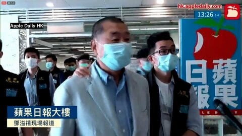 香港の民主派メディア「リンゴ日報」創業者の黎智英氏に有罪判決　終身刑の可能も