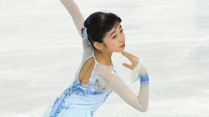 自己ベストを更新した2位の矢島凜果