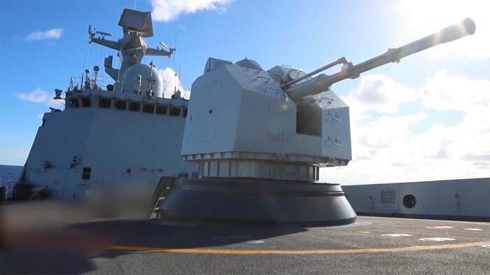 台湾海峡で行われた中国軍の軍事演習(2022年8月)