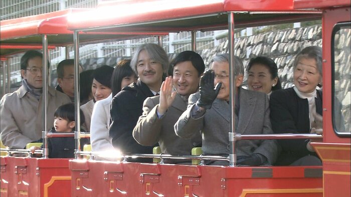 ご一家で「こどもの国」に 2009年12月