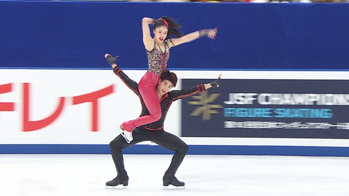 スピード感のあるリズムダンスは3位に(2023年全日本選手権)