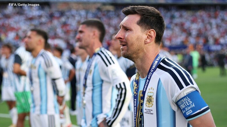 メッシ涙、スペイン歓喜 アルゼンチン制し4大会ぶり2度目の優勝 MVPはスペイン主将・ロドリ【FIFAワールドカップ2026】|FNNプライムオンライン