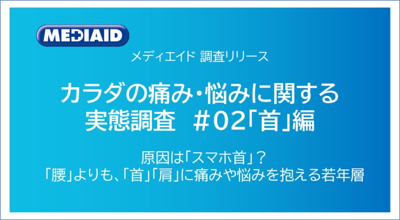 原因は「スマホ首」?腰よりも「首・肩」に悩みを抱える若年層