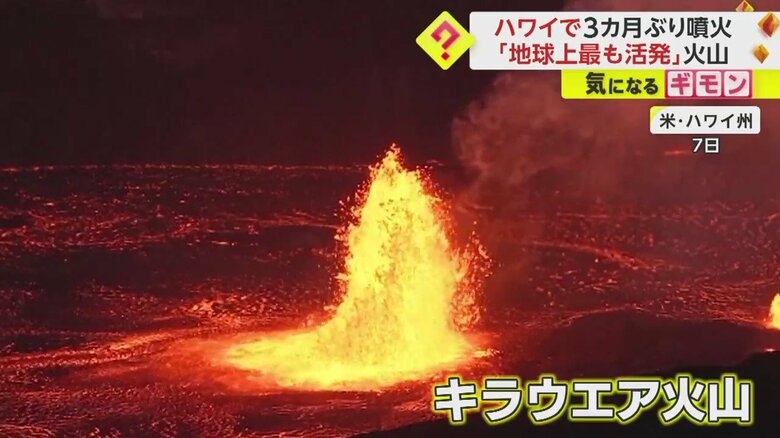 【緊急事態管理局】ハワイ州「今のところ住宅地に被害及ばない」　”地球上で最も活発”キラウエア火山3カ月ぶり噴火｜FNNプライムオンライン