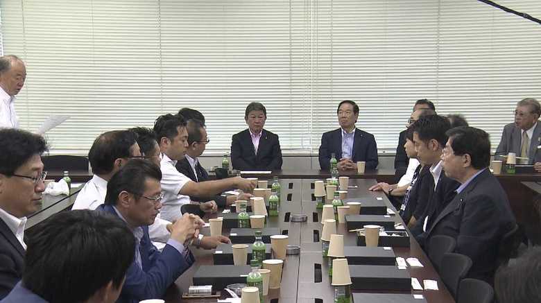 竹下派総会(町村会館・9月12日)