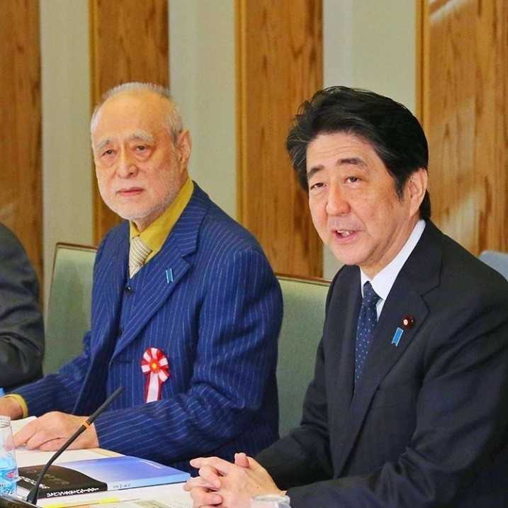 津川さんは、2012年、安倍首相の再登板を求めた「民間人有志の会」の発起人だった。写真は首相インスタグラムより