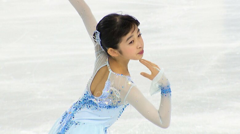 自己ベストを更新した2位の矢島凜果