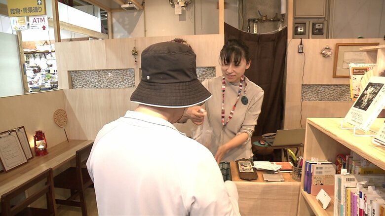 程々を「肩の力を抜いてふらっと立ち寄れる場所にしたい」という大石さん。