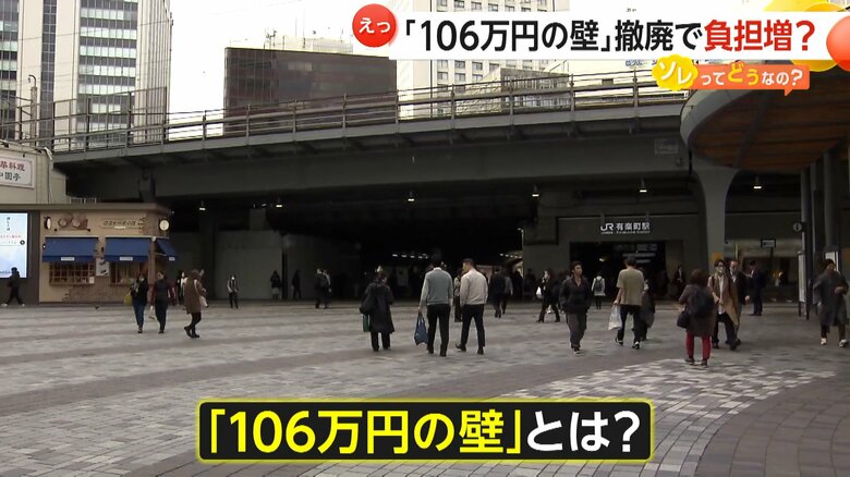 青井実キャスターが取材したテーマ「106万円の壁」