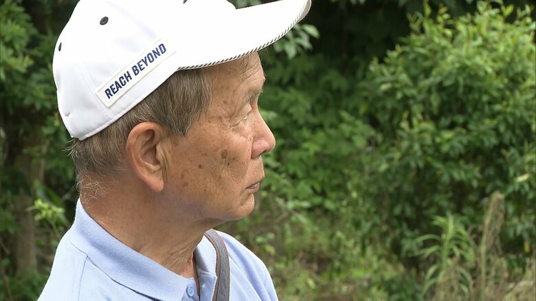 妻を亡くした田中公一さん（76）
