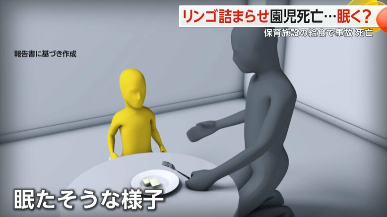 報告書に基づき事故の状況を再現したイメージCG