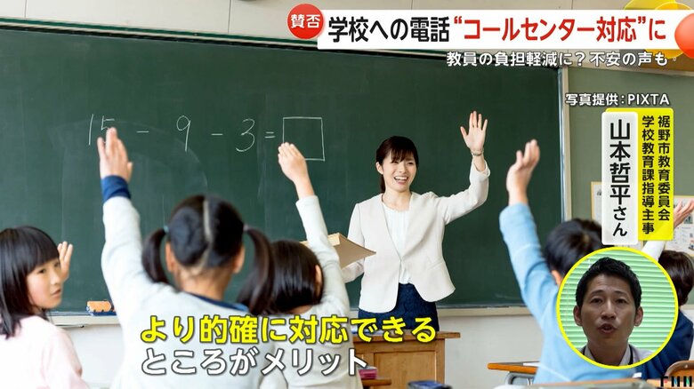 「より的確に対応できるところがメリット」だと話す裾野市教育委員会の山本さん
