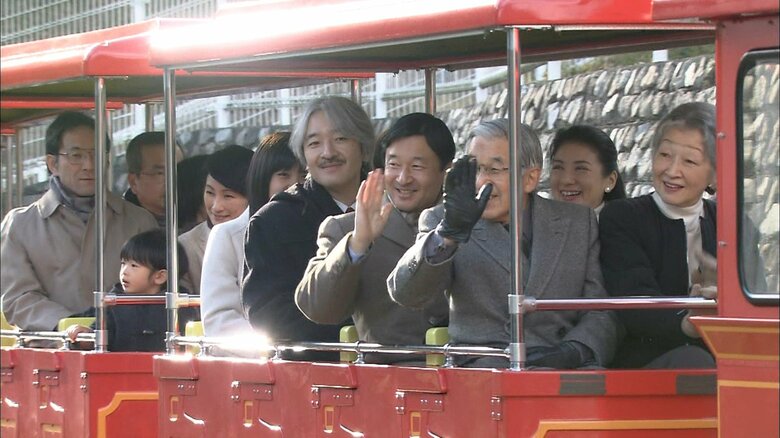 ご一家で「こどもの国」に　2009年12月