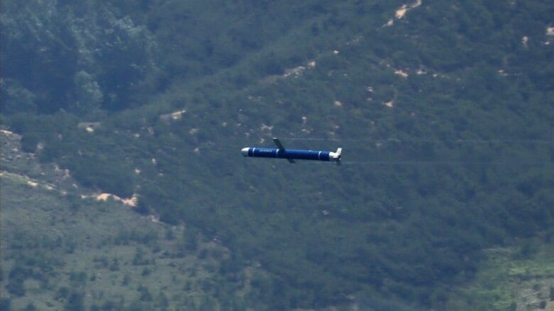 「崔賢」が発射した「戦略巡航ミサイル」（2026年6月）