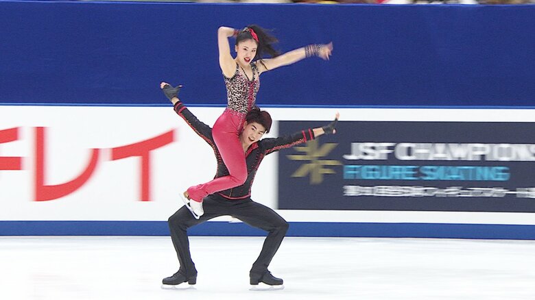 スピード感のあるリズムダンスは3位に（2023年全日本選手権）