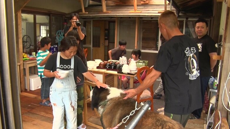 ポチのお披露目会（8月30日）